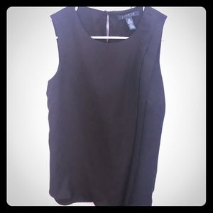 Ralph Lauren Black Tankless Blouse